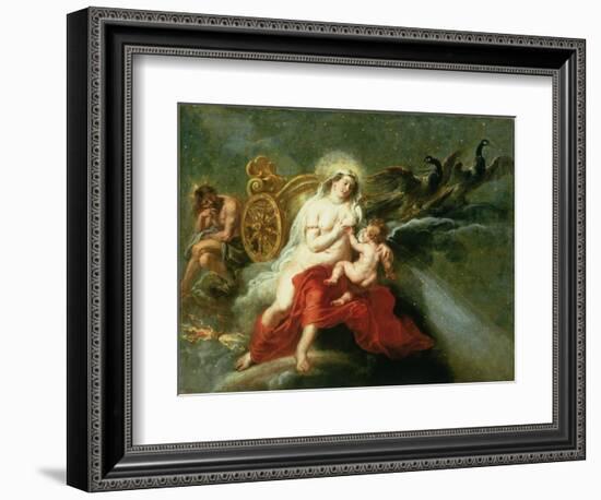 The Birth of the Milky Way, 1668-Peter Paul Rubens-Framed Giclee Print