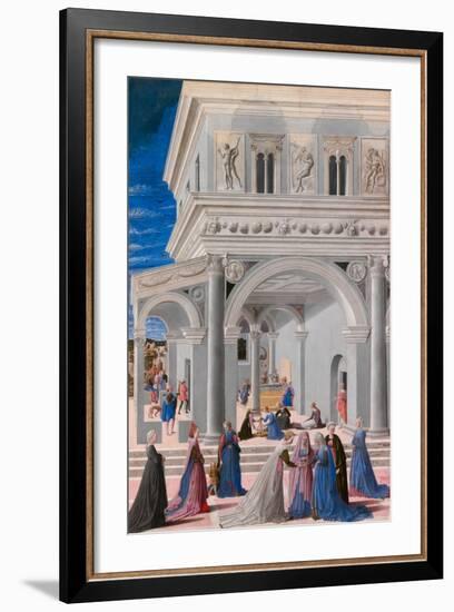 The Birth of the Virgin, 1467-Fra Carnevale-Framed Giclee Print