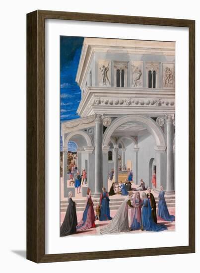 The Birth of the Virgin, 1467-Fra Carnevale-Framed Giclee Print