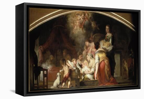 The Birth of the Virgin, 1661-Bartolomé Estéban Murillo-Framed Premier Image Canvas