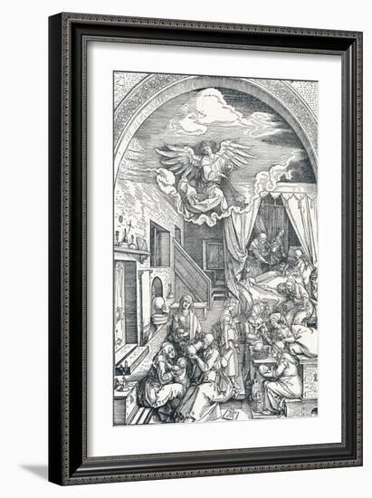 'The Birth of the Virgin Mary', c1503-1504, (1906)-Albrecht Durer-Framed Giclee Print