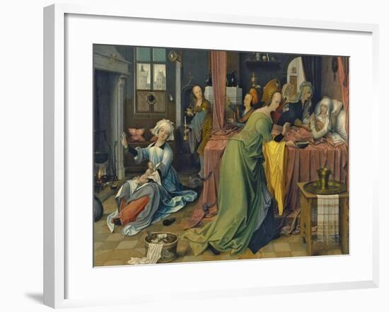 The Birth of the Virgin-Jan de Beer-Framed Giclee Print