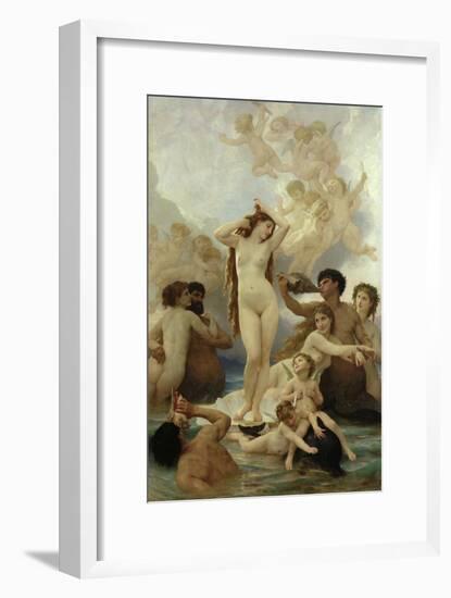 The Birth of Venus, 1879-William Adolphe Bouguereau-Framed Giclee Print