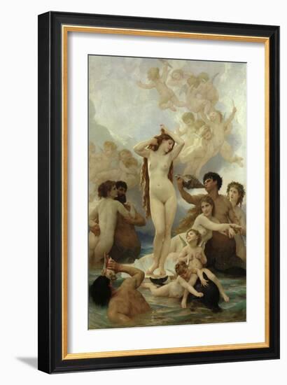 The Birth of Venus, 1879-William Adolphe Bouguereau-Framed Giclee Print