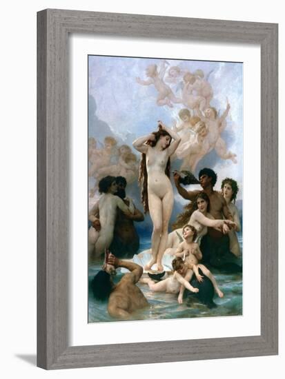 The Birth of Venus, 1879-William-Adolphe Bouguereau-Framed Giclee Print