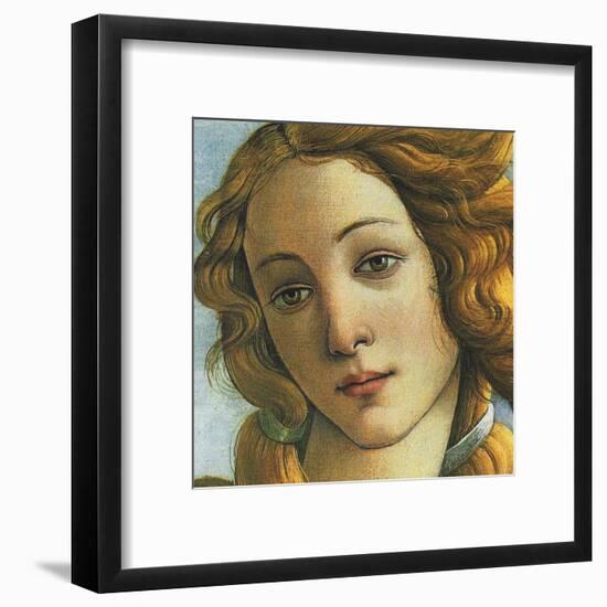 The Birth of Venus, c.1485 (detail)-Sandro Botticelli-Framed Art Print