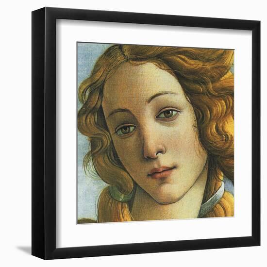 The Birth of Venus, c.1485 (detail)-Sandro Botticelli-Framed Art Print