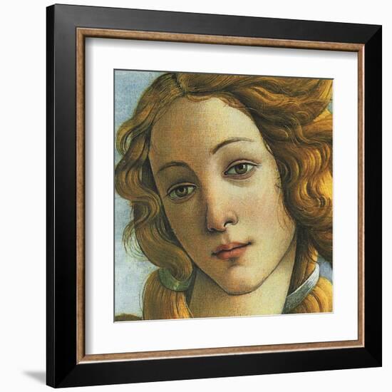 The Birth of Venus, c.1485 (detail)-Sandro Botticelli-Framed Art Print