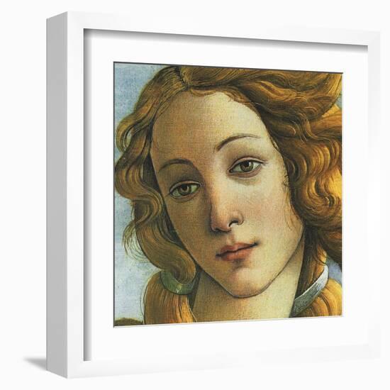 The Birth of Venus, c.1485 (detail)-Sandro Botticelli-Framed Art Print