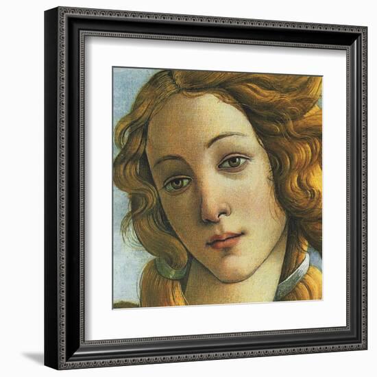 The Birth of Venus, c.1485 (detail)-Sandro Botticelli-Framed Art Print