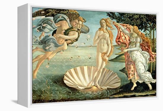 The Birth of Venus, c.1485-Sandro Botticelli-Framed Premier Image Canvas