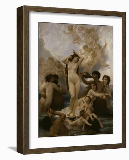 The Birth of Venus, c.1879-William Adolphe Bouguereau-Framed Giclee Print