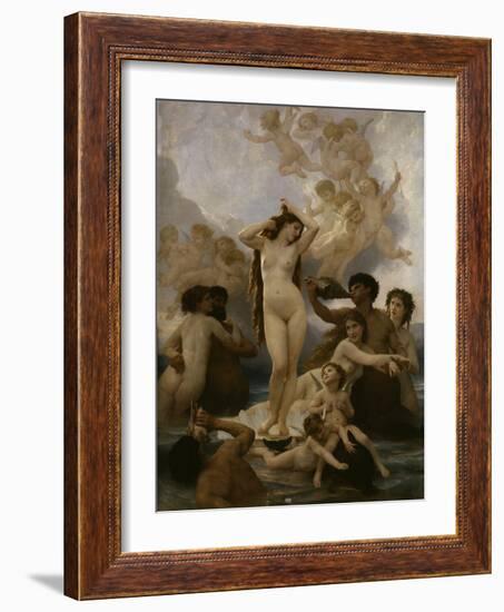 The Birth of Venus, c.1879-William Adolphe Bouguereau-Framed Giclee Print