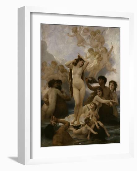 The Birth of Venus, c.1879-William Adolphe Bouguereau-Framed Giclee Print