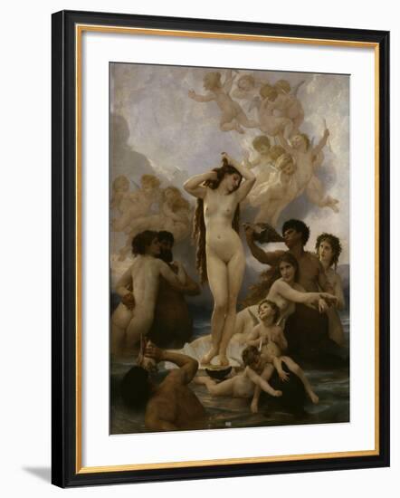 The Birth of Venus, c.1879-William Adolphe Bouguereau-Framed Giclee Print