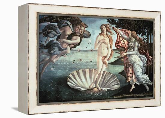 The Birth of Venus, C1482-Sandro Botticelli-Framed Premier Image Canvas