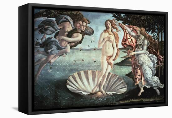 The Birth of Venus, C1482-Sandro Botticelli-Framed Premier Image Canvas