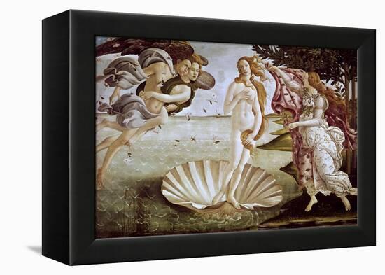 The Birth of Venus, Ca. 1485-Sandro Botticelli-Framed Premier Image Canvas