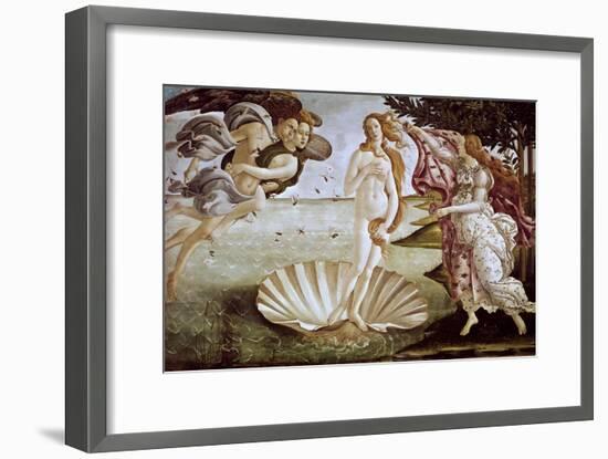 The Birth of Venus, Ca. 1485-Sandro Botticelli-Framed Giclee Print