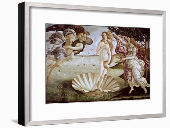 The Birth of Venus, Ca. 1485-Sandro Botticelli-Framed Giclee Print