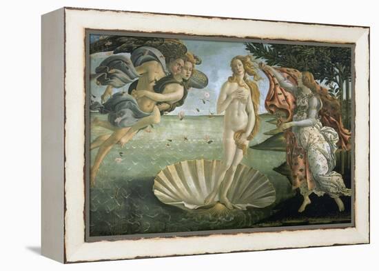 The Birth of Venus, Ca. 1485-Sandro Botticelli-Framed Premier Image Canvas