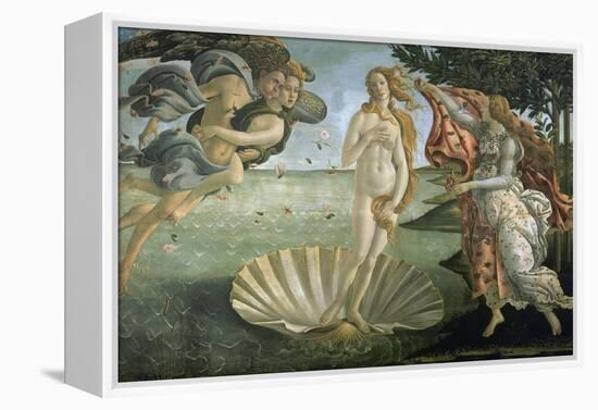 The Birth of Venus, Ca. 1485-Sandro Botticelli-Framed Premier Image Canvas