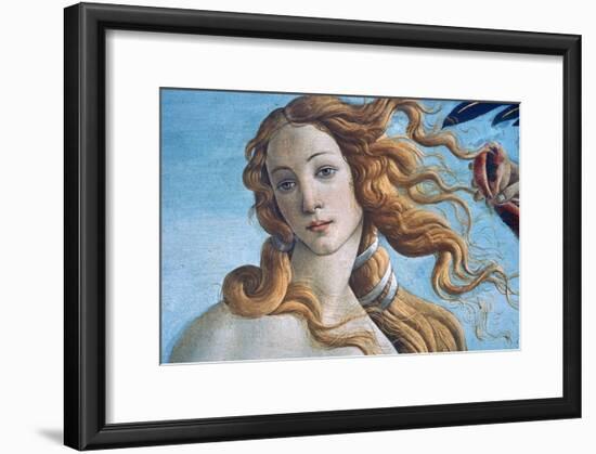 The Birth of Venus (Detail), C1485-Sandro Botticelli-Framed Giclee Print