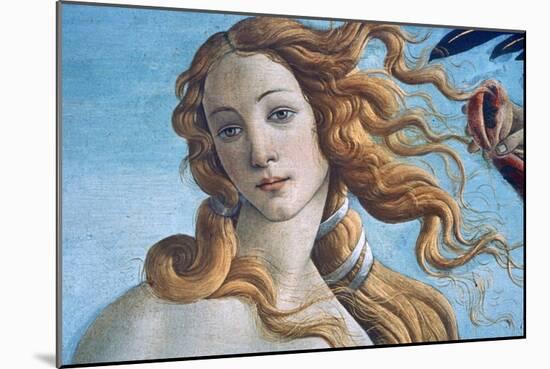 The Birth of Venus (Detail), C1485-Sandro Botticelli-Mounted Giclee Print