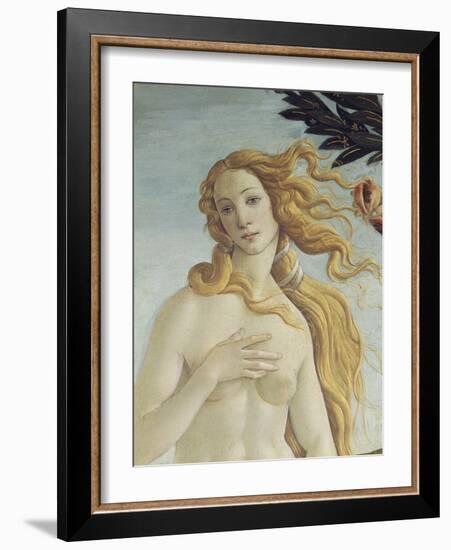 The Birth of Venus (Detail)-Sandro Botticelli-Framed Giclee Print