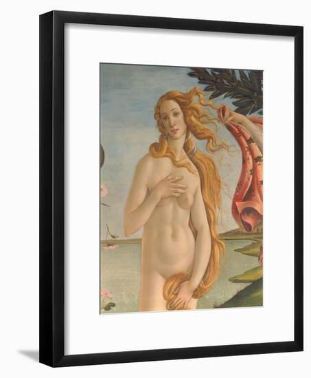 The Birth of Venus (Detail)-Sandro Botticelli-Framed Giclee Print