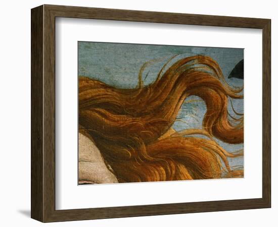 The Birth of Venus (Venus Anadyomene), Detail-Sandro Botticelli-Framed Giclee Print