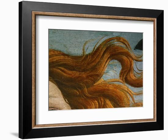 The Birth of Venus (Venus Anadyomene), Detail-Sandro Botticelli-Framed Giclee Print