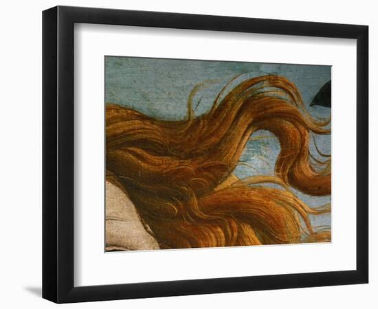 The Birth of Venus (Venus Anadyomene), Detail-Sandro Botticelli-Framed Giclee Print