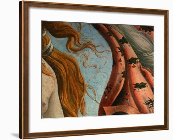 The Birth of Venus (Venus Anadyomene)-Sandro Botticelli-Framed Giclee Print