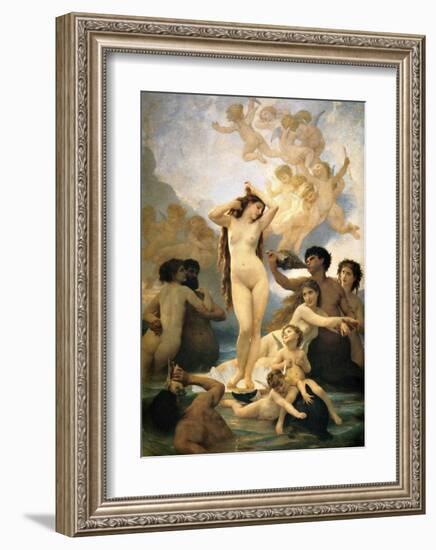 The Birth of Venus-William Adolphe Bouguereau-Framed Giclee Print