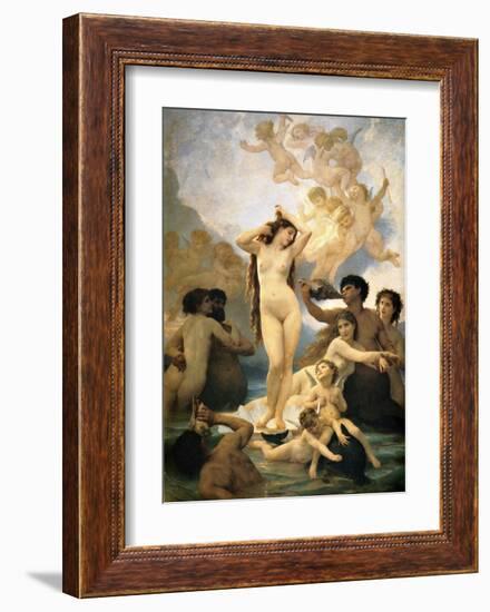 The Birth of Venus-William Adolphe Bouguereau-Framed Giclee Print