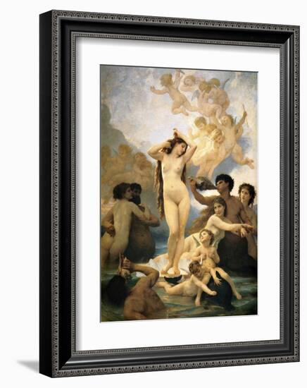 The Birth of Venus-William Adolphe Bouguereau-Framed Giclee Print