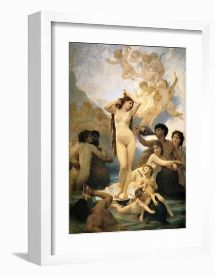 The Birth of Venus-William Adolphe Bouguereau-Framed Giclee Print