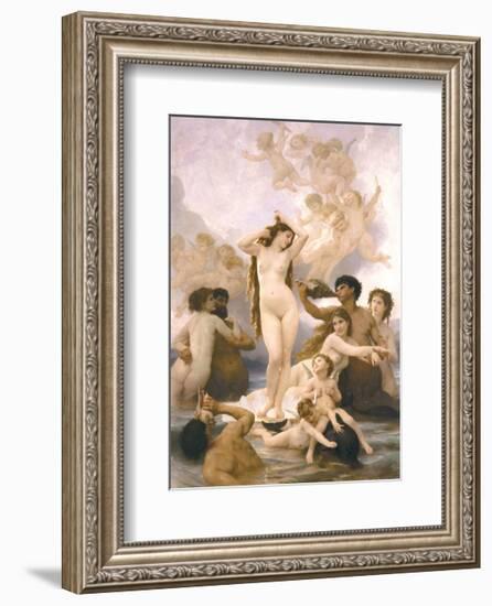 The Birth of Venus-William Adolphe Bouguereau-Framed Giclee Print