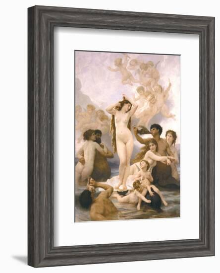 The Birth of Venus-William Adolphe Bouguereau-Framed Giclee Print