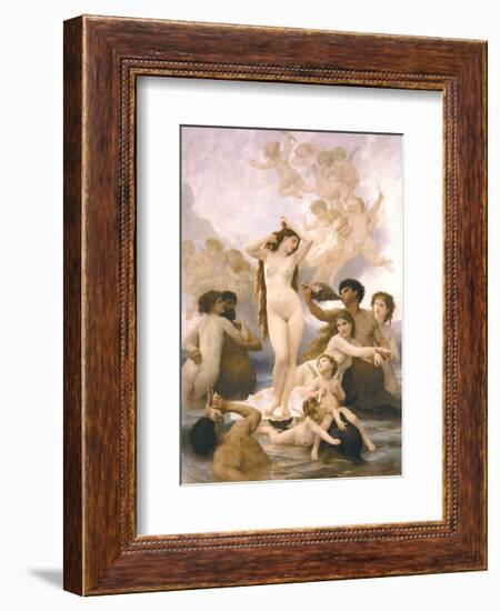 The Birth of Venus-William Adolphe Bouguereau-Framed Giclee Print