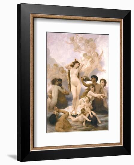 The Birth of Venus-William Adolphe Bouguereau-Framed Giclee Print