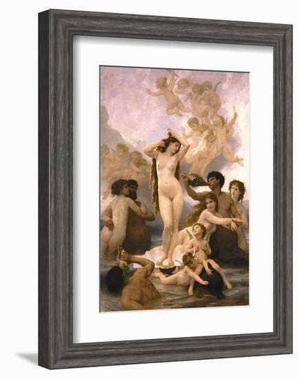 The Birth of Venus-William Adolphe Bouguereau-Framed Art Print