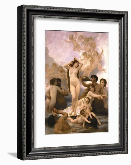 The Birth of Venus-William Adolphe Bouguereau-Framed Art Print