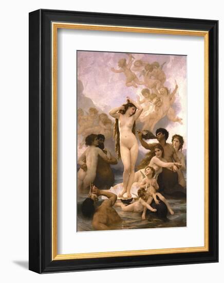 The Birth of Venus-William Adolphe Bouguereau-Framed Art Print