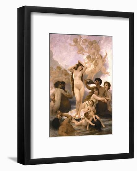 The Birth of Venus-William Adolphe Bouguereau-Framed Art Print