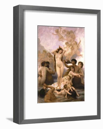 The Birth of Venus-William Adolphe Bouguereau-Framed Art Print