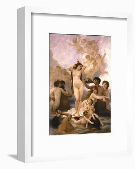 The Birth of Venus-William Adolphe Bouguereau-Framed Art Print