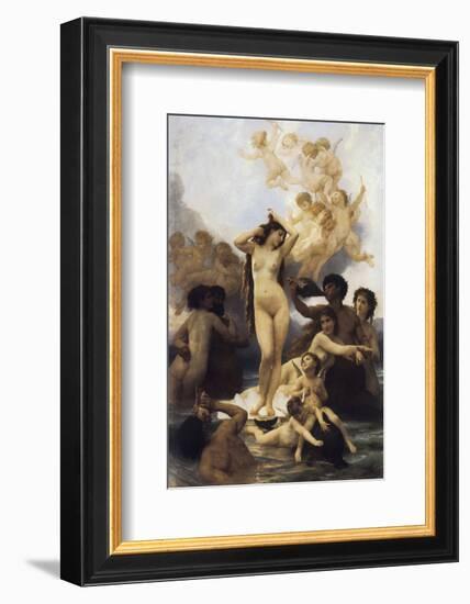 The Birth of Venus-William Adolphe Bouguereau-Framed Premium Giclee Print