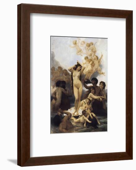 The Birth of Venus-William Adolphe Bouguereau-Framed Premium Giclee Print